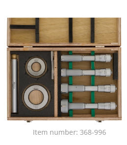 Mitutoyo 2-Point Internal Micrometer Holtest Set 0,8-2" (4 pcs.) 368-996