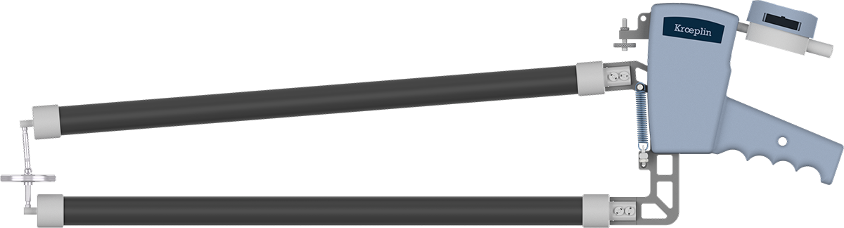 Kroeplin Digital External Caliper Gauge 0-100mm, 0.1mm C12100T with 50mm Discs