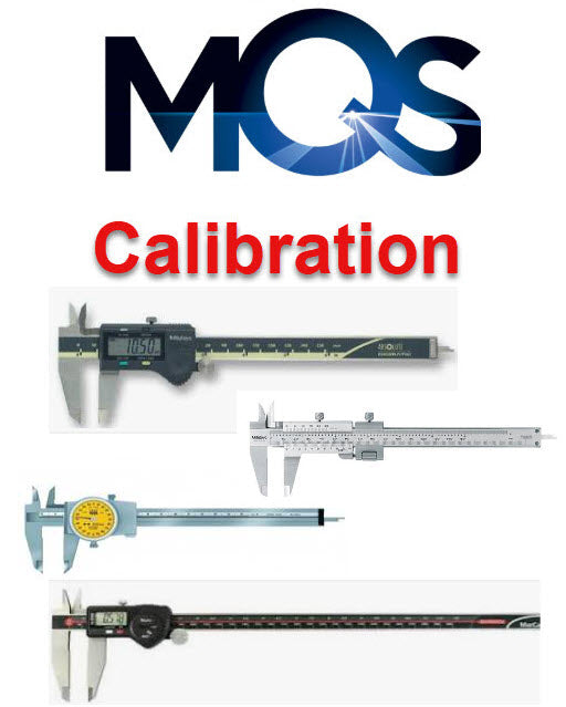 Calibration of Digital/Vernier Caliper 0-150mm/0-6" UKAS C500D1