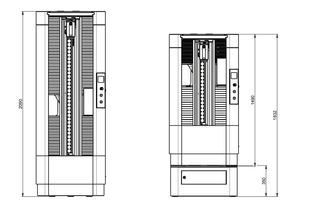 Optical measurement SYLVAC-SCAN S145 145mm diam x 615mm length 902-4145-05 With Renishaw Probe