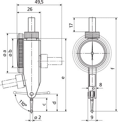 Mahr MarTest 800S Lever-Type DTI 4305200