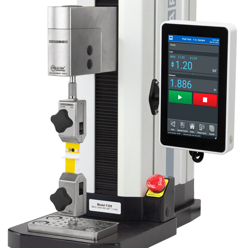 Mark-10 Series F + EasyMESUR® Tension / Compression Force Tester 1500lbF / 6.7 kN F1505-EMUK