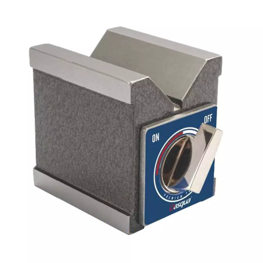 Dasqua 80 Kg Grey Magnetic V-Block for Cast Iron Surface Plates, 8561-2010 Dasqua 80 Kg Grey Magnetic V-Block for Cast Iron Surface Plates