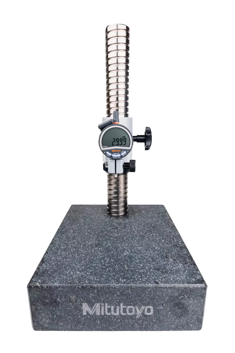 Mitutoyo Digital Indicator ID-C, ASME/ANSI Type Low Force Type, Inch/Metric, 0,5", 0,0005", Flat Back Plate 543-717B