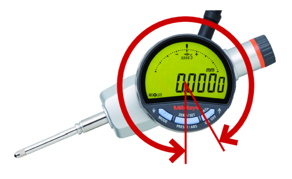 Digital Indicator ID-F Range 50mm/2", 0.00002"/0.0005 mm 543-858E