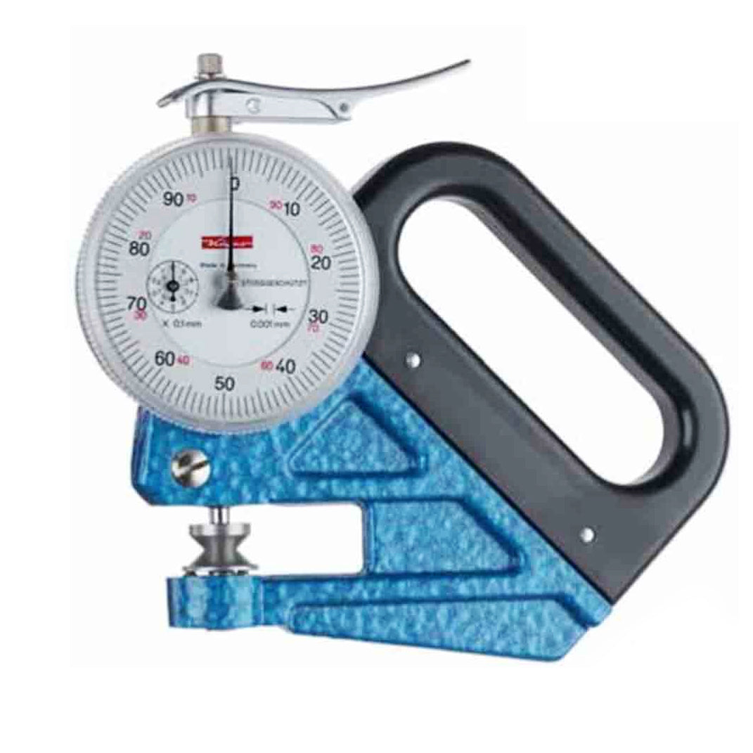 Käfer F1101/30 (0.001mm) Dial Foil Accurate Movement Thickness Gauge 30mm Jaw 0-1mm