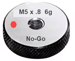 Metric Thread Ring Gauge (No-Go) Class 6g Code No P9024-N5-1 Size M5x0.8 With UKAS Certificate of Calibration