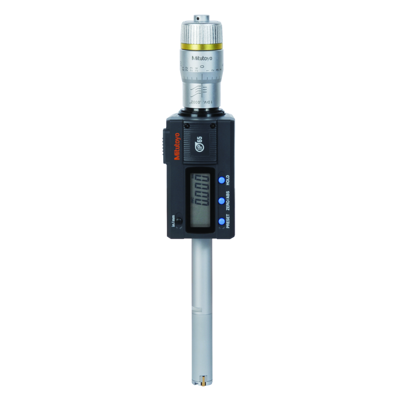 Mitutoyo Digital 3-Point Internal Micrometer 16.51-20.32mm/0.65-0.8? 468-265 with free UKAS Certificate
