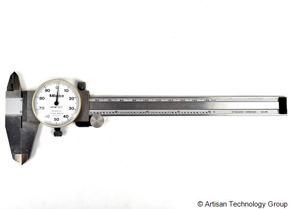 Mitutoyo Dial Caliper 0-6", 0.001", 0.1"/rev, Imperial 505-637-50