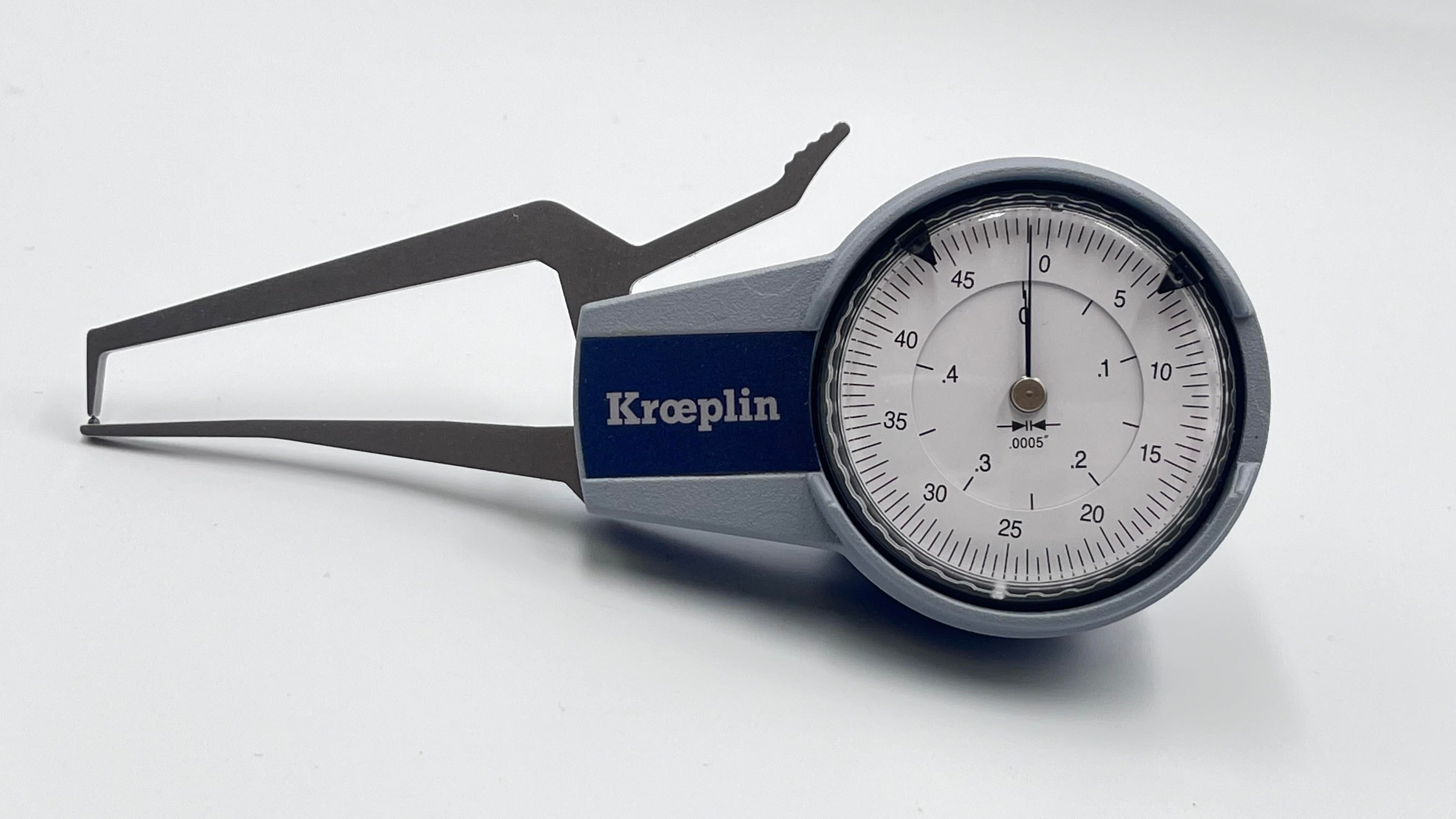 Kroeplin ODZ0710RS Wall Thickness Gauge 0-.4" resolution .0005"