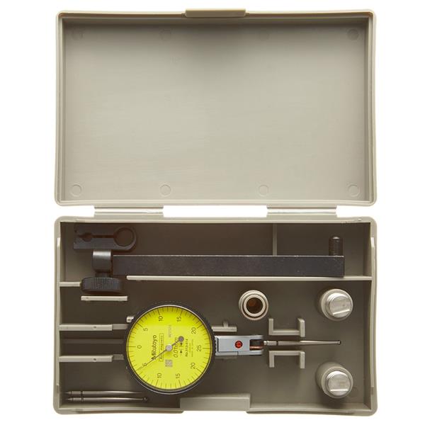 Dial Test Indicator, Horizontal Type 0.2mm, 0.002mm, 4/8mm Stem, with Bracket 513-405T