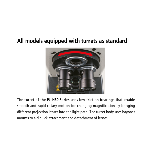 303-716-13 PJ-H30A1010B Profile projector w/o power coord