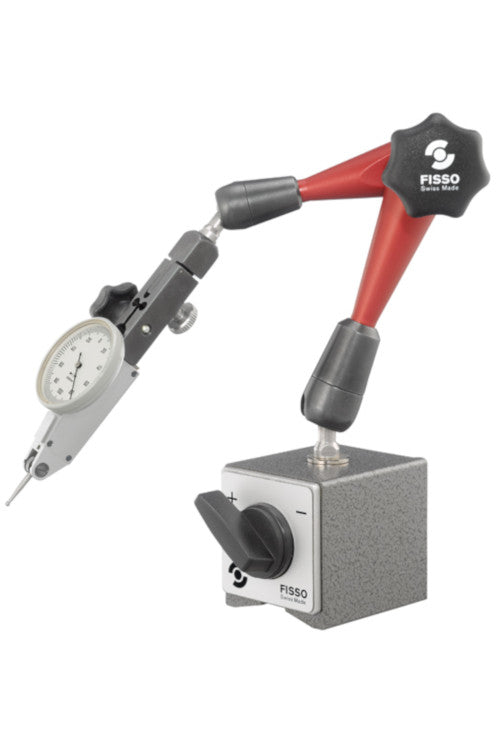 Fisso Strato line 3D articulated gauging arm S-20.15 Strato Line Model: S-20 F + M, On/Off Magnetic Base 3/8" Stem. Indicator not included