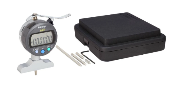 Mitutoyo Digital Depth Gauge 0-8", 0,00002", 63,5mm Base 547-257S