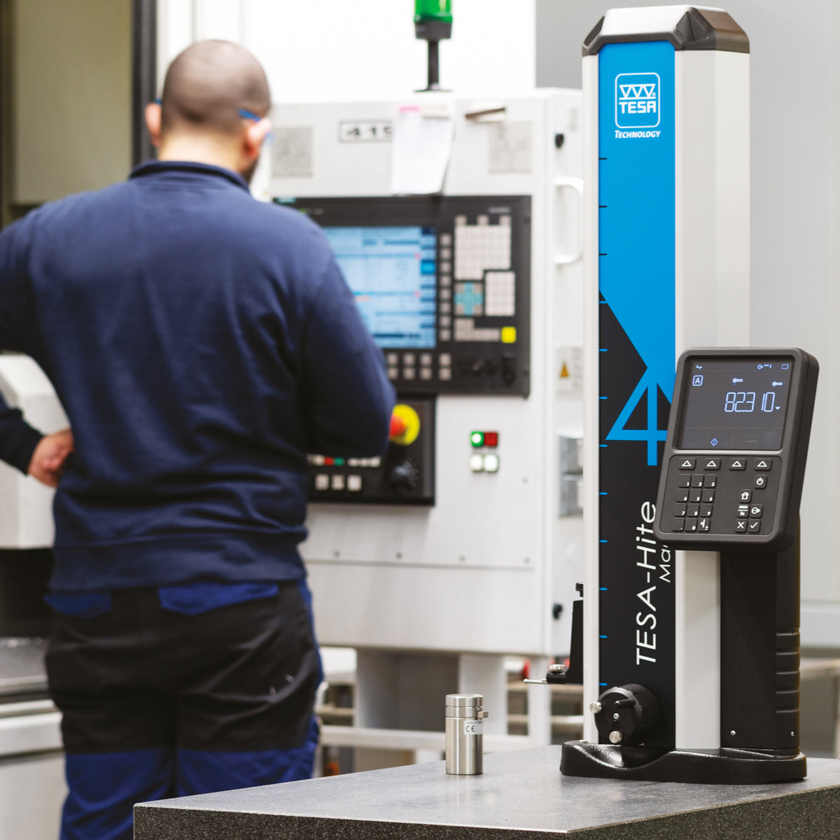 Tesa-Hite Magna Manual Height Gauge 0-400mm/0-16" 00730082, Accuracy 8µm/.0003"