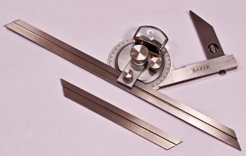 Universal Bevel Protractor 635-6509 5 piece set