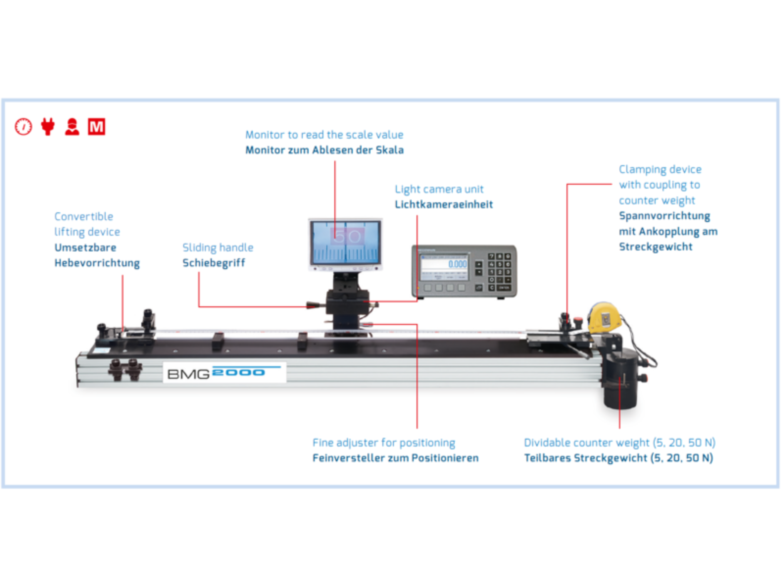 Steinmeyer BMG Manual measuring tape calibrator