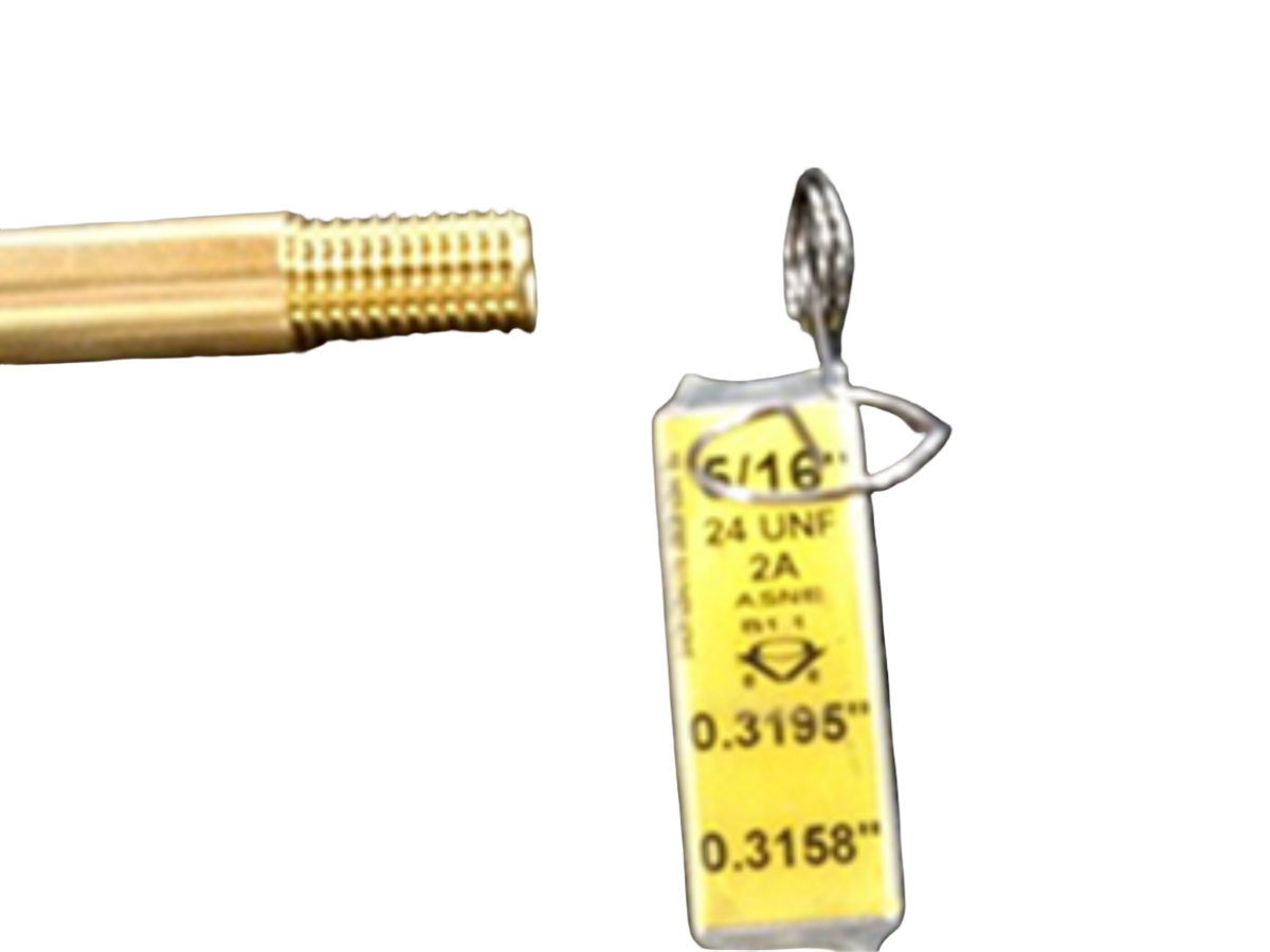 O-Vee Wire Thread Gauge - 1 X 0.25mm