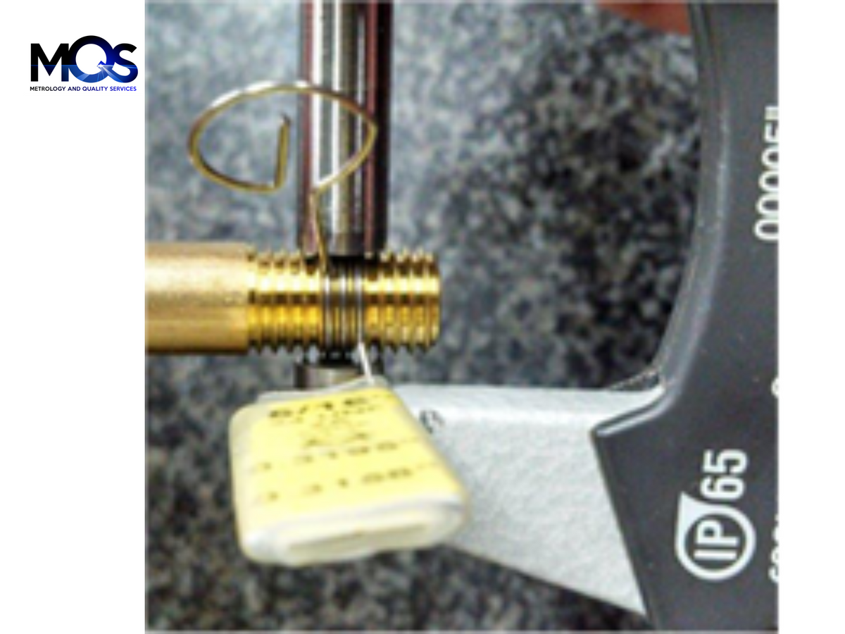 O-Vee Wire Thread Gauge - 1 X 0.25mm