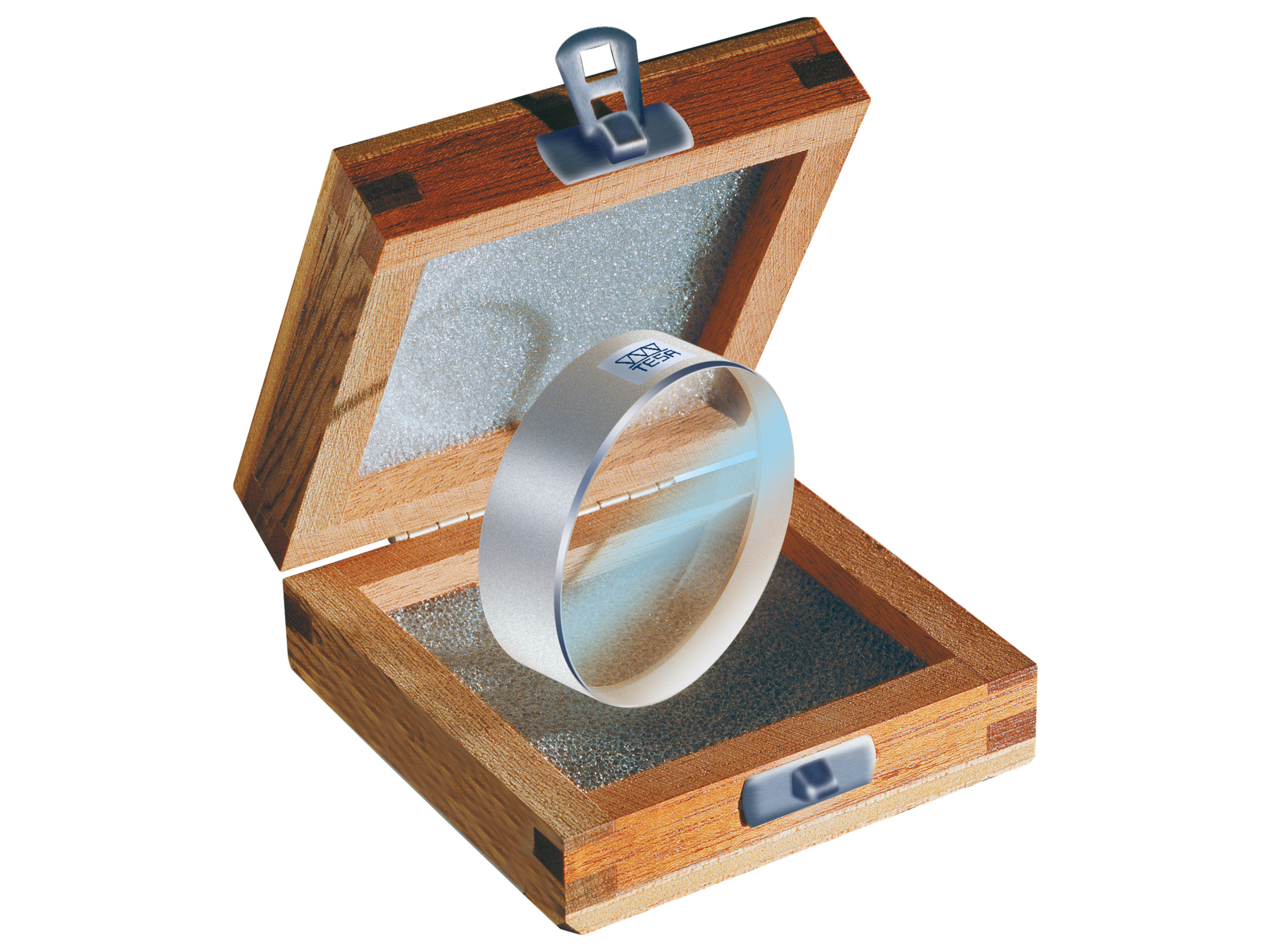 Optical Flat Ø75mm 20mm Thick