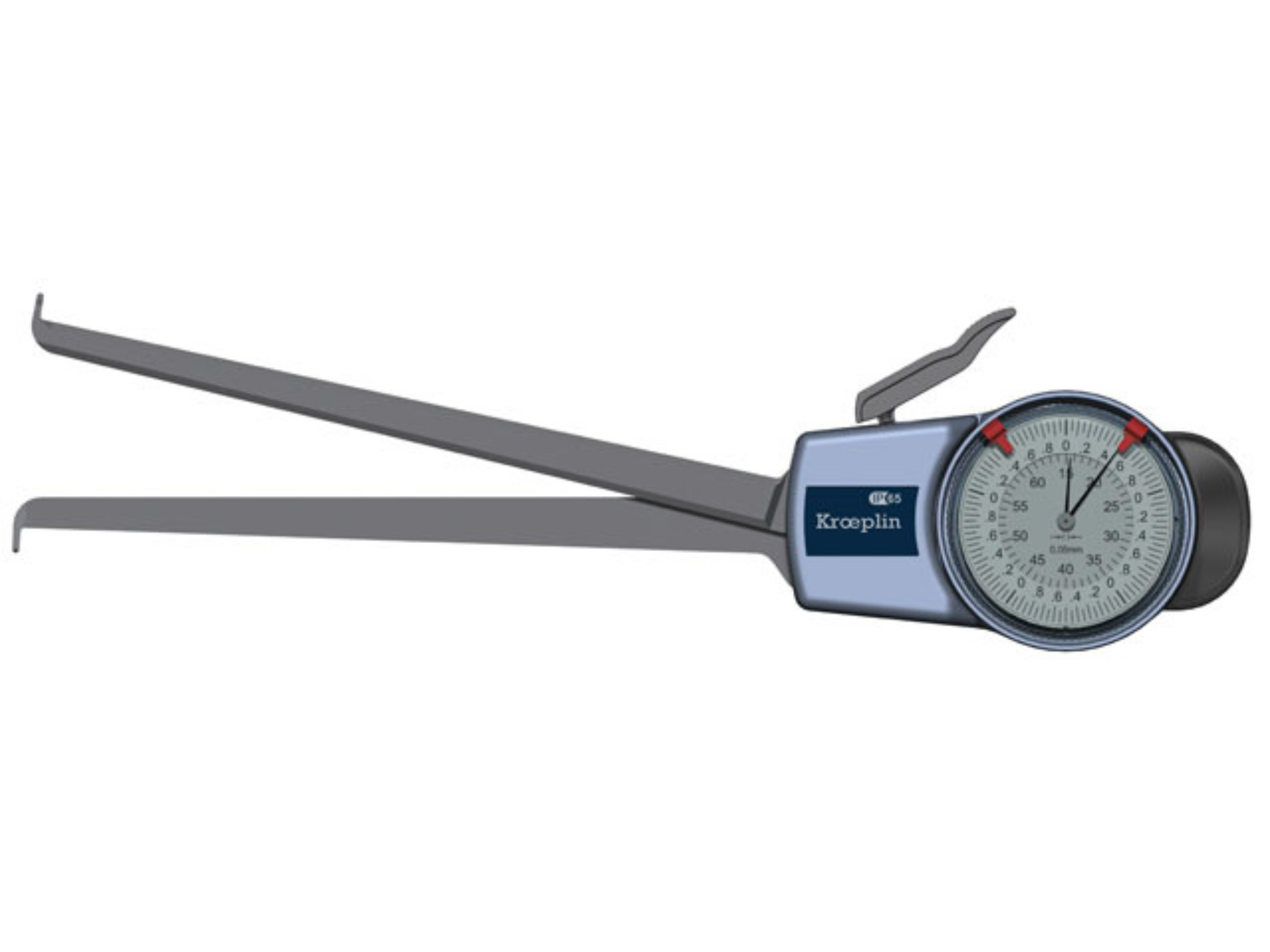 Kroeplin Metric Internal Caliper Gauge 15-65mm, 0.05mm H415 ( Mitutoyo Equivalent 209-901)
