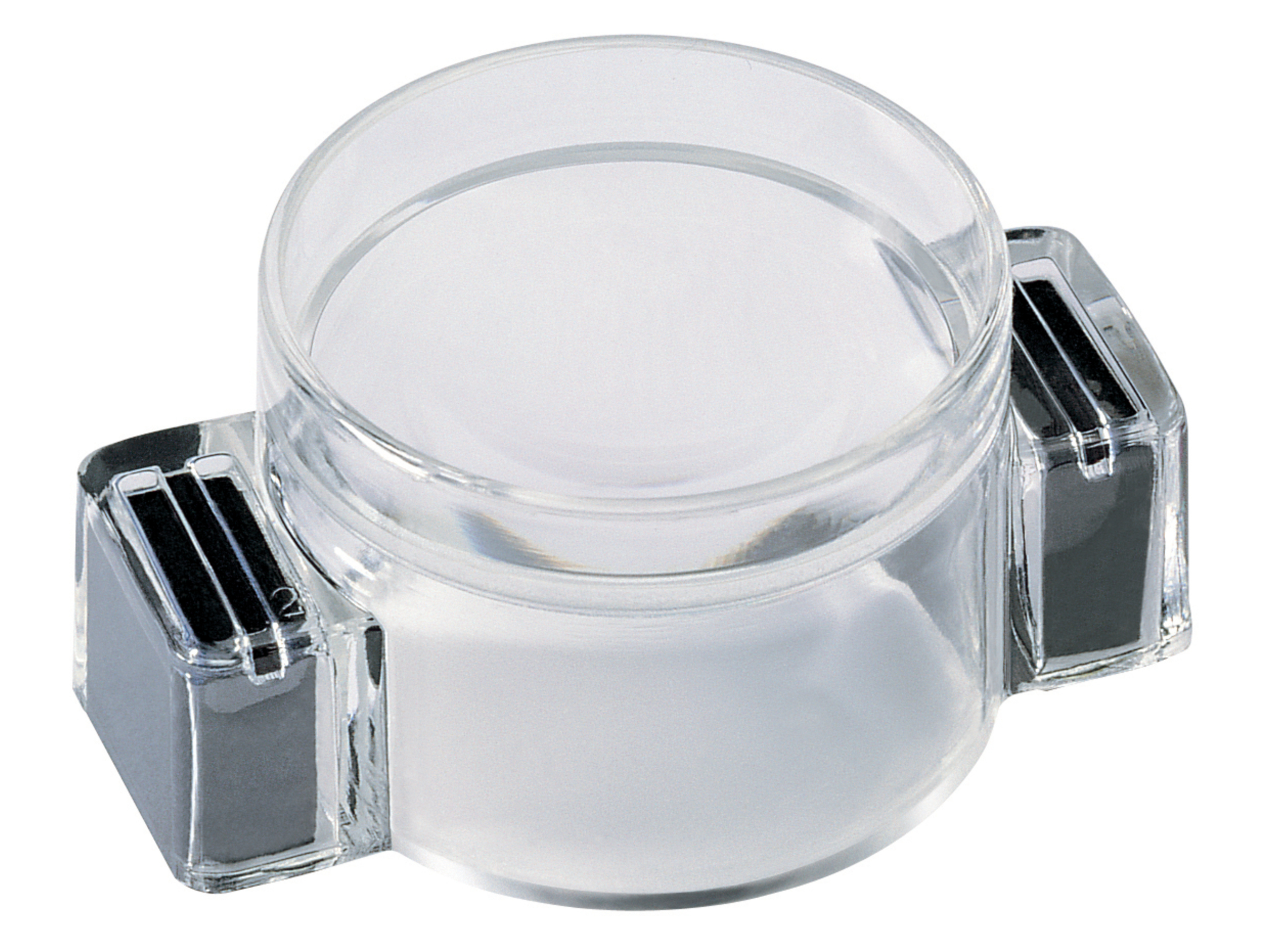 Tesa Magnetic Magnifying Glass Magnifying glass for easier reading of vernier scales on sliding instruments. 3 x magnification 0051610365