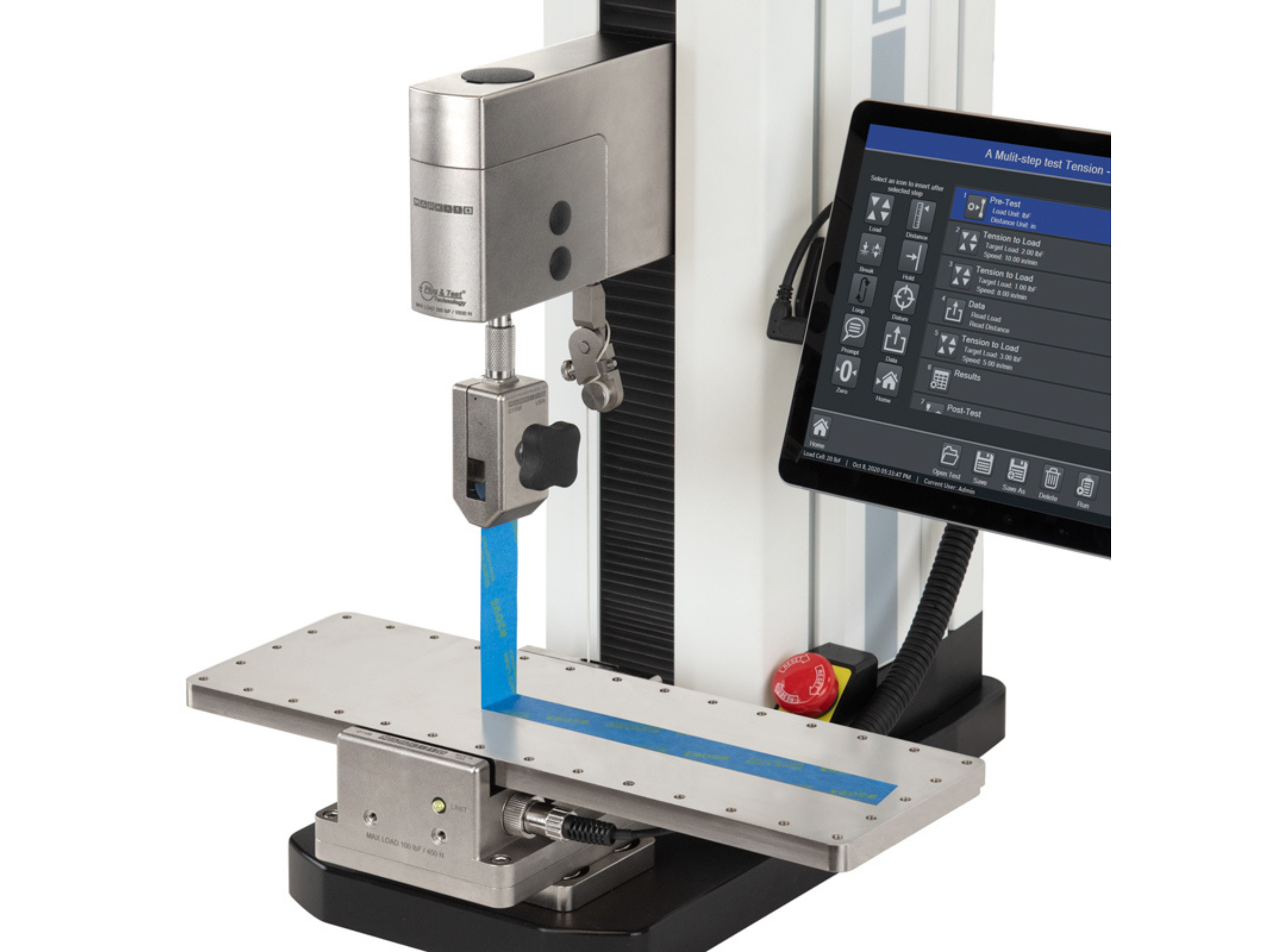Series F + IntelliMESUR® IMT Advanced Tension / Compression Force Testers