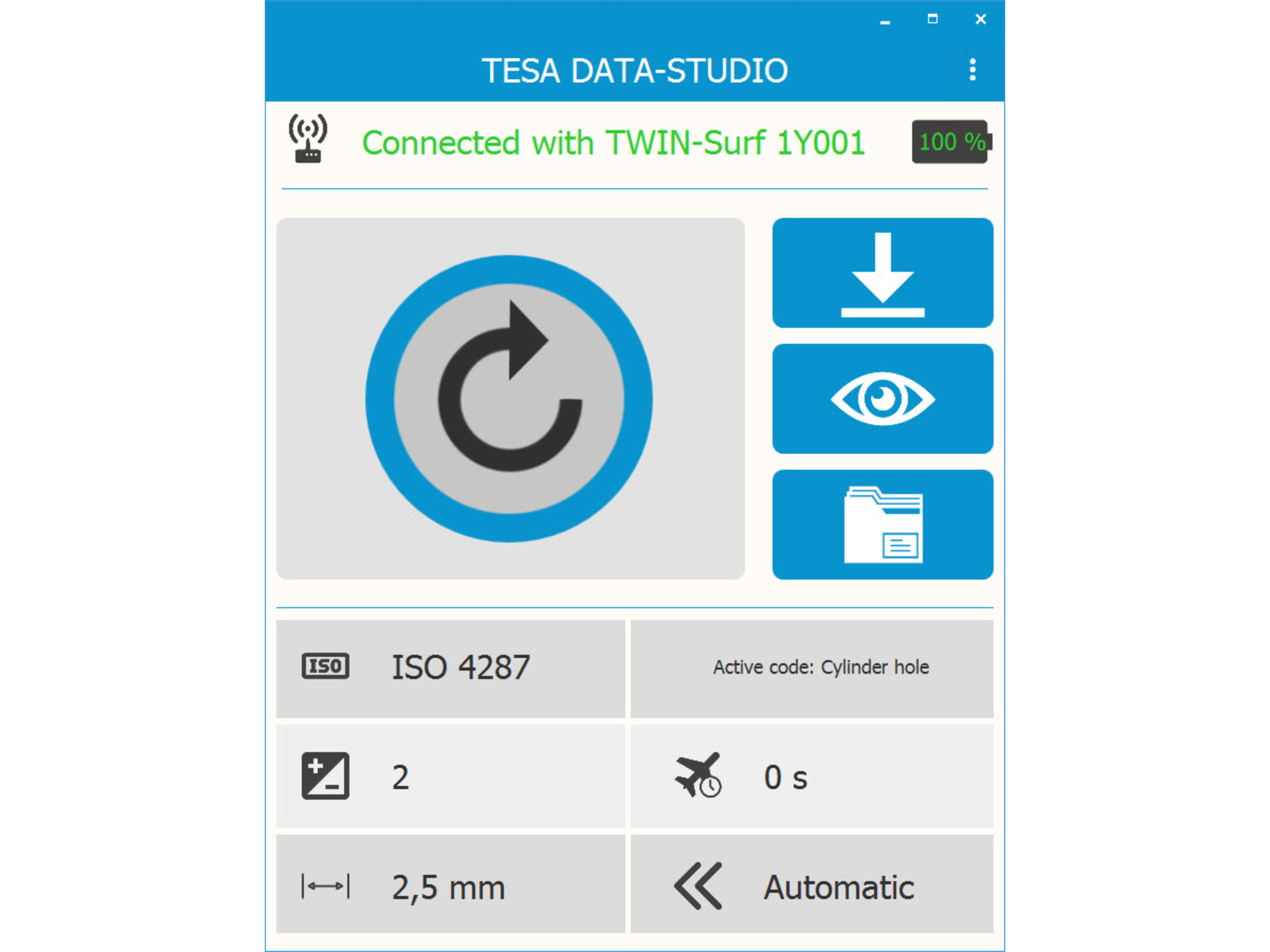 Tesa Rugosurf 20 Roughness Gauge 06930013