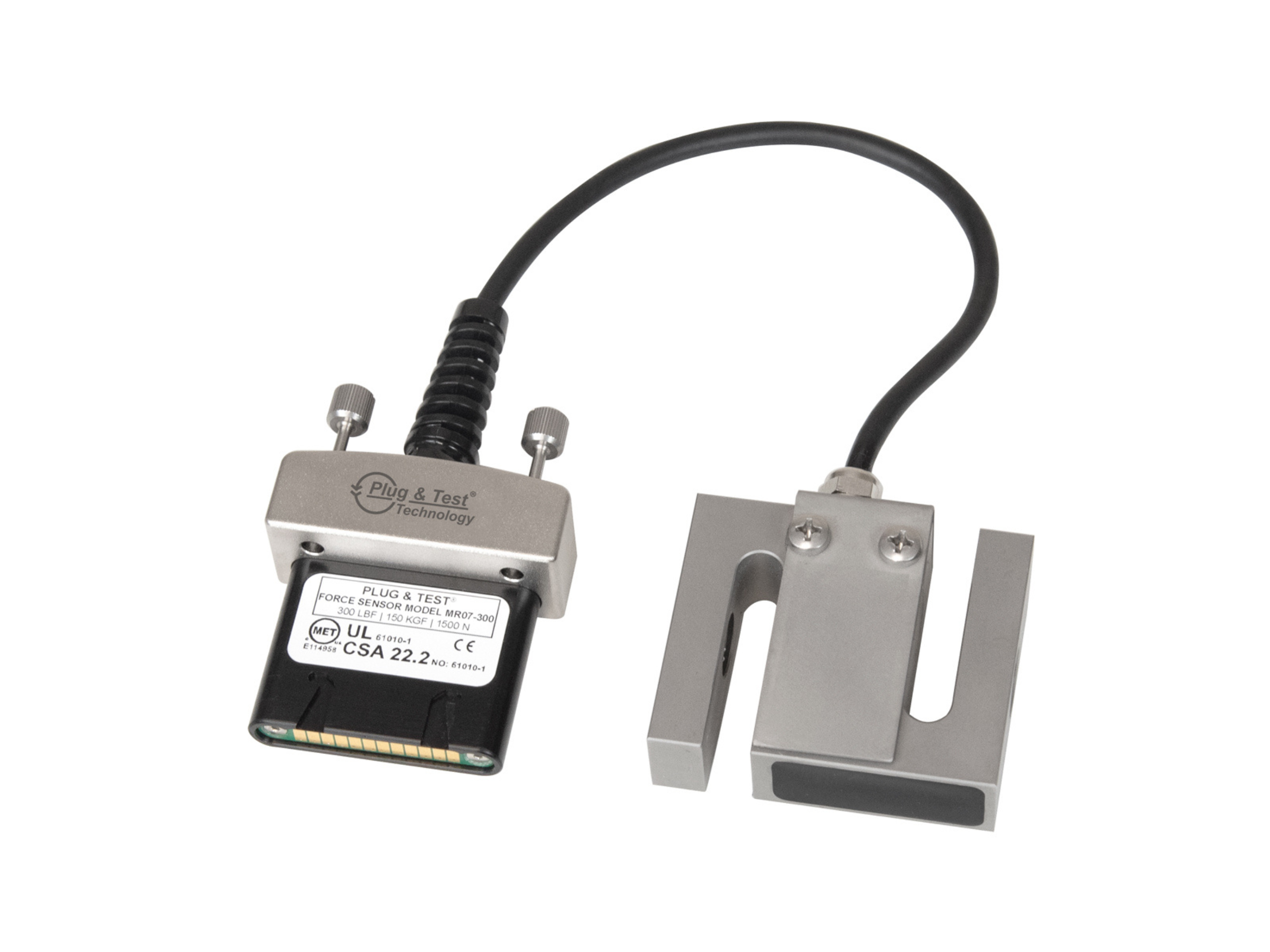 Mark-10 Series R07 Tension and Compression Force Sensors 200 lbF / 1000 N MR07-200