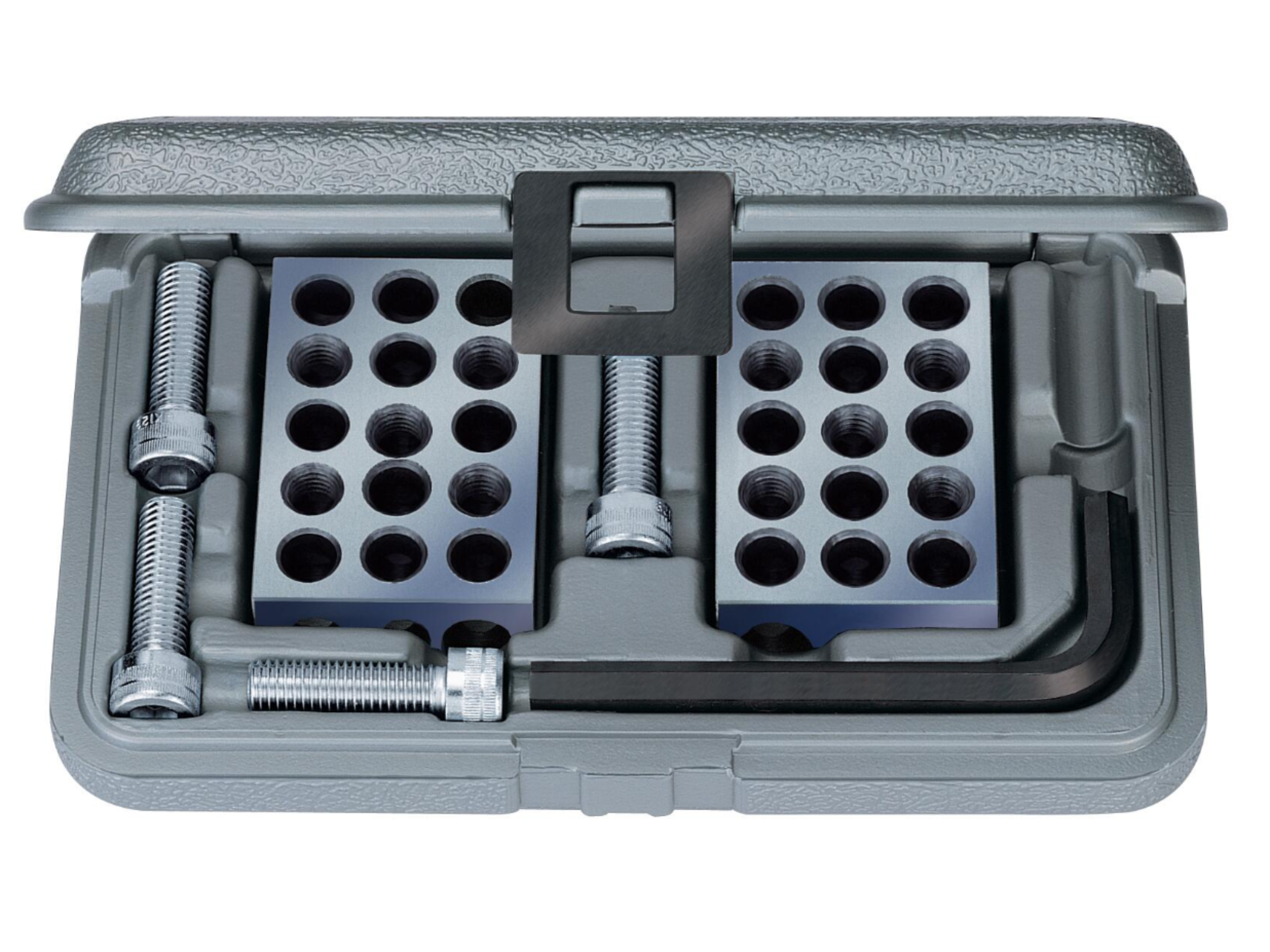 Positioning blocks set, precision ground, 75 x 50 x 25 mm 06769004