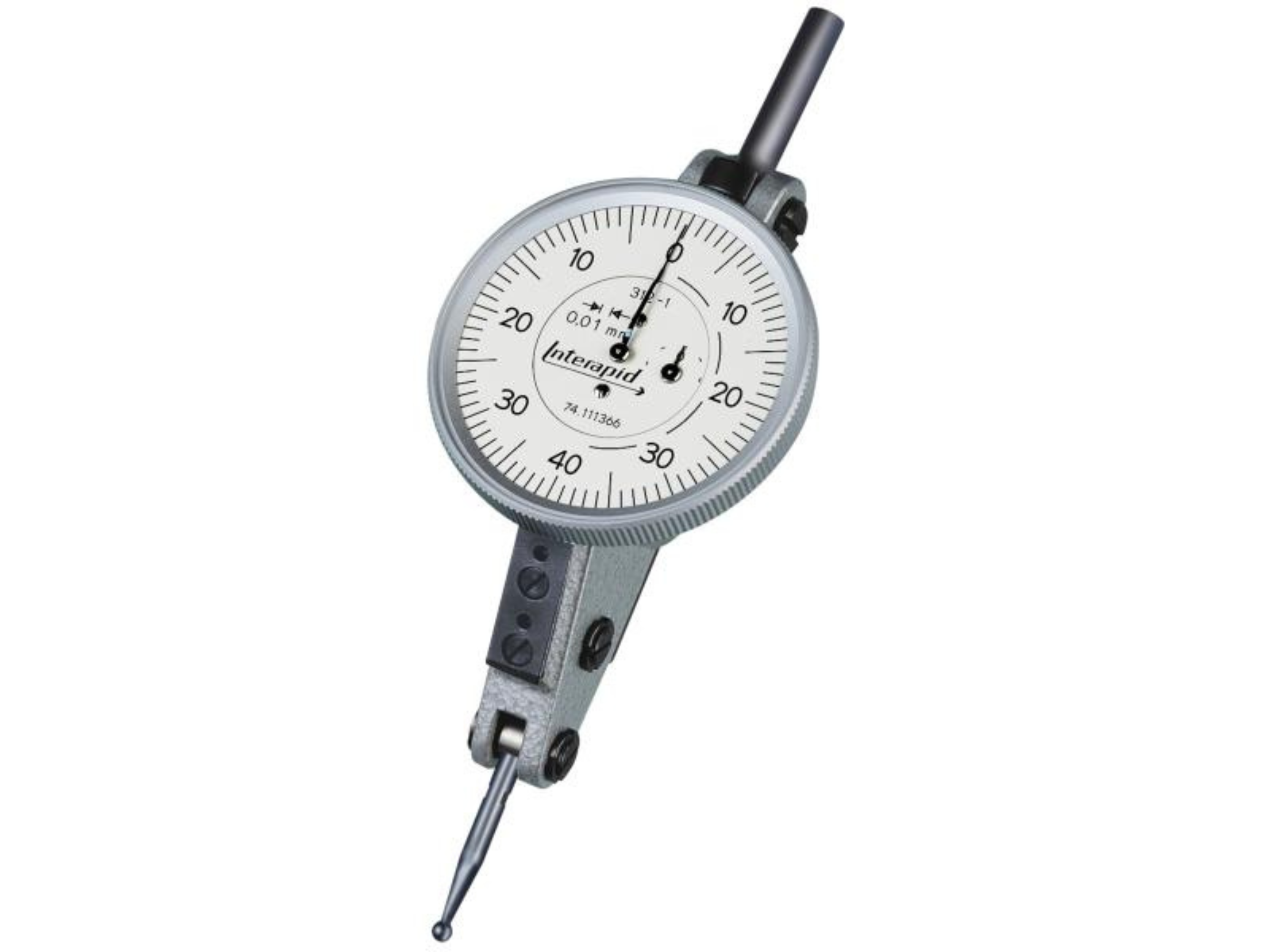 INTERAPID 312 analogue lever-type DTI, standard, 0.4 mm, 0.002 mm, Ø 37.5 mm 074111368