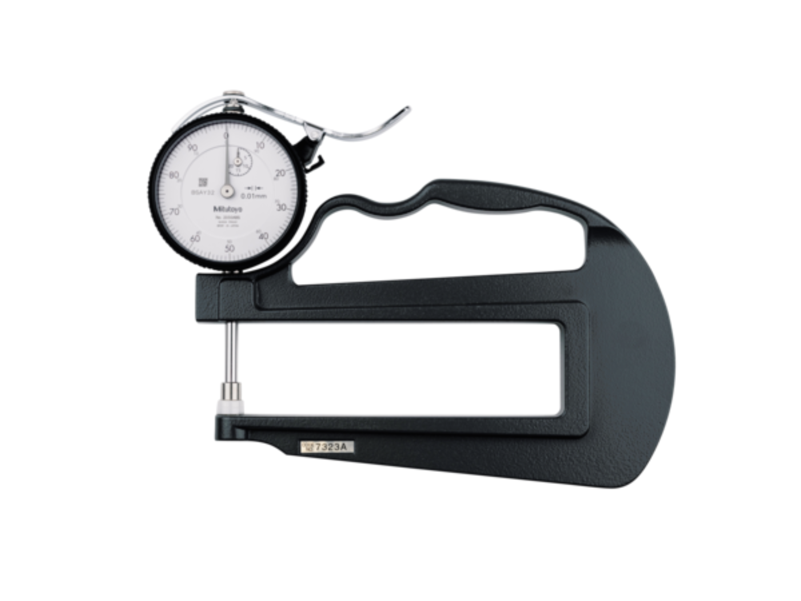 Dial Indicator Thickness Gauge, 120mm Throat, 0-20mm 7323A