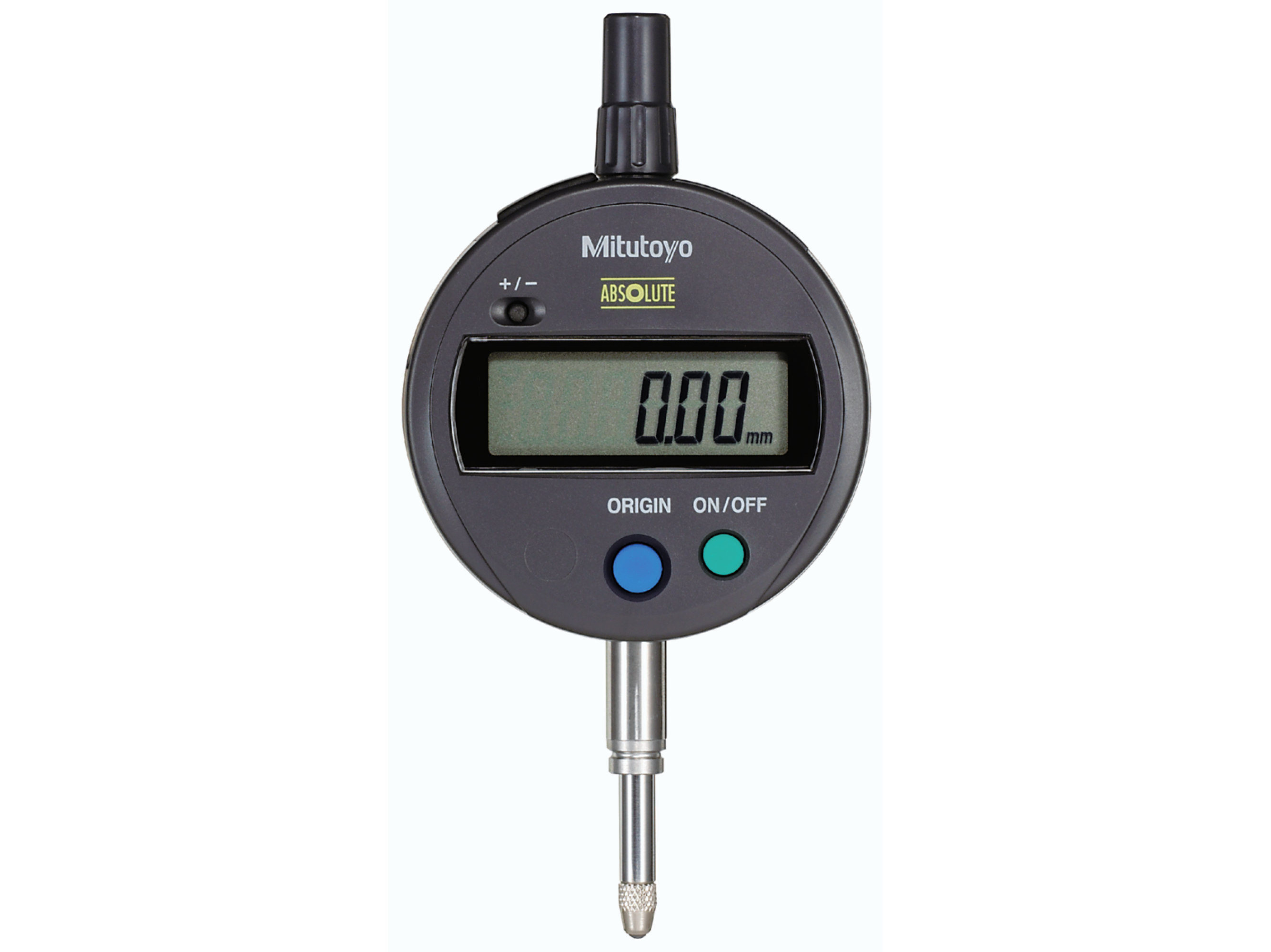 Digital Indicator ID-S 12,7mm, 0,01mm, Flat Back Plate 543-781B-10