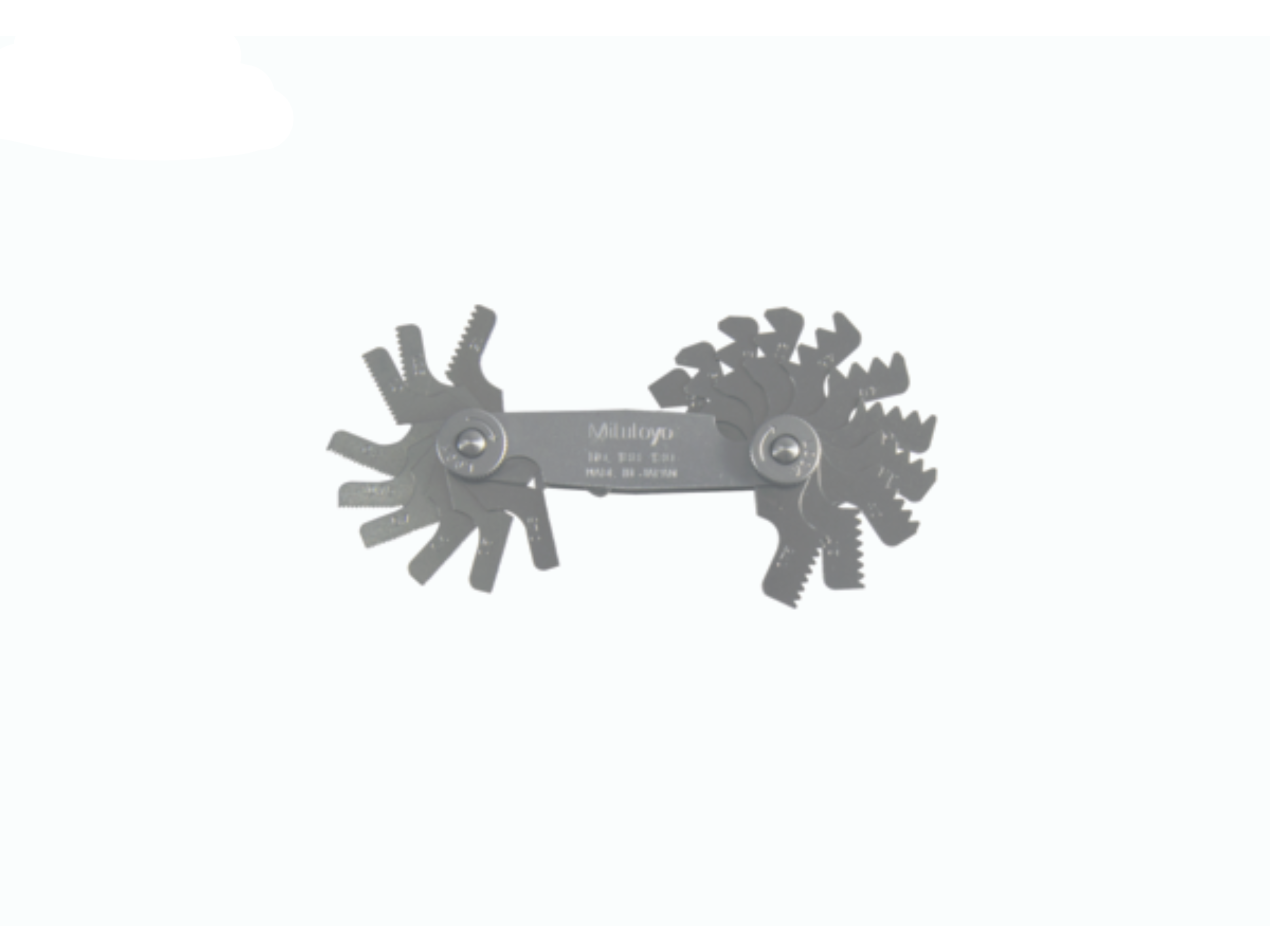 Thread Pitch Gauge Metric Screw 60°, 0,35-6mm, 22 Leaves 188-130