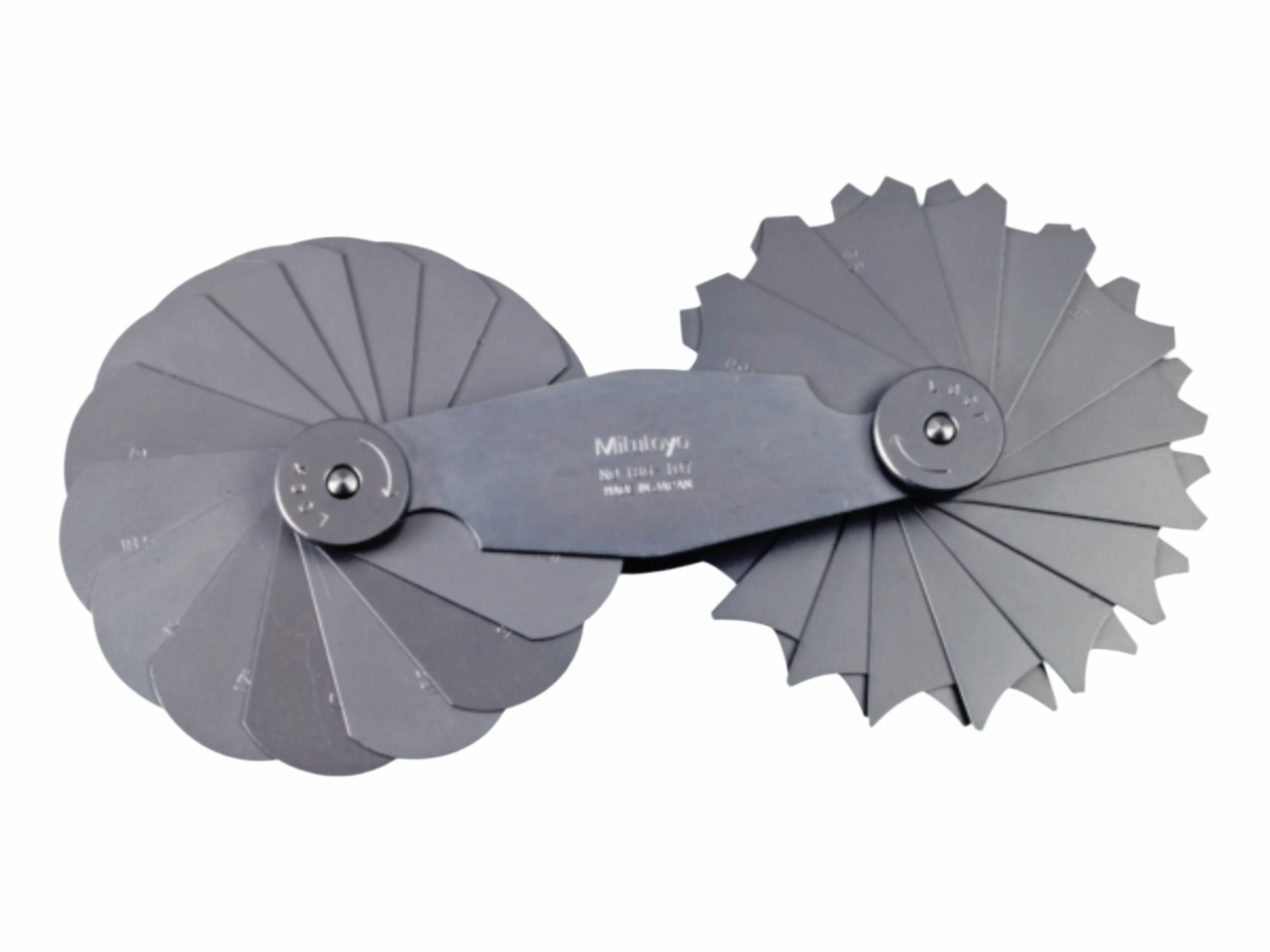 Radius Gauge 15.5-25mm, 30 Pairs 186-107