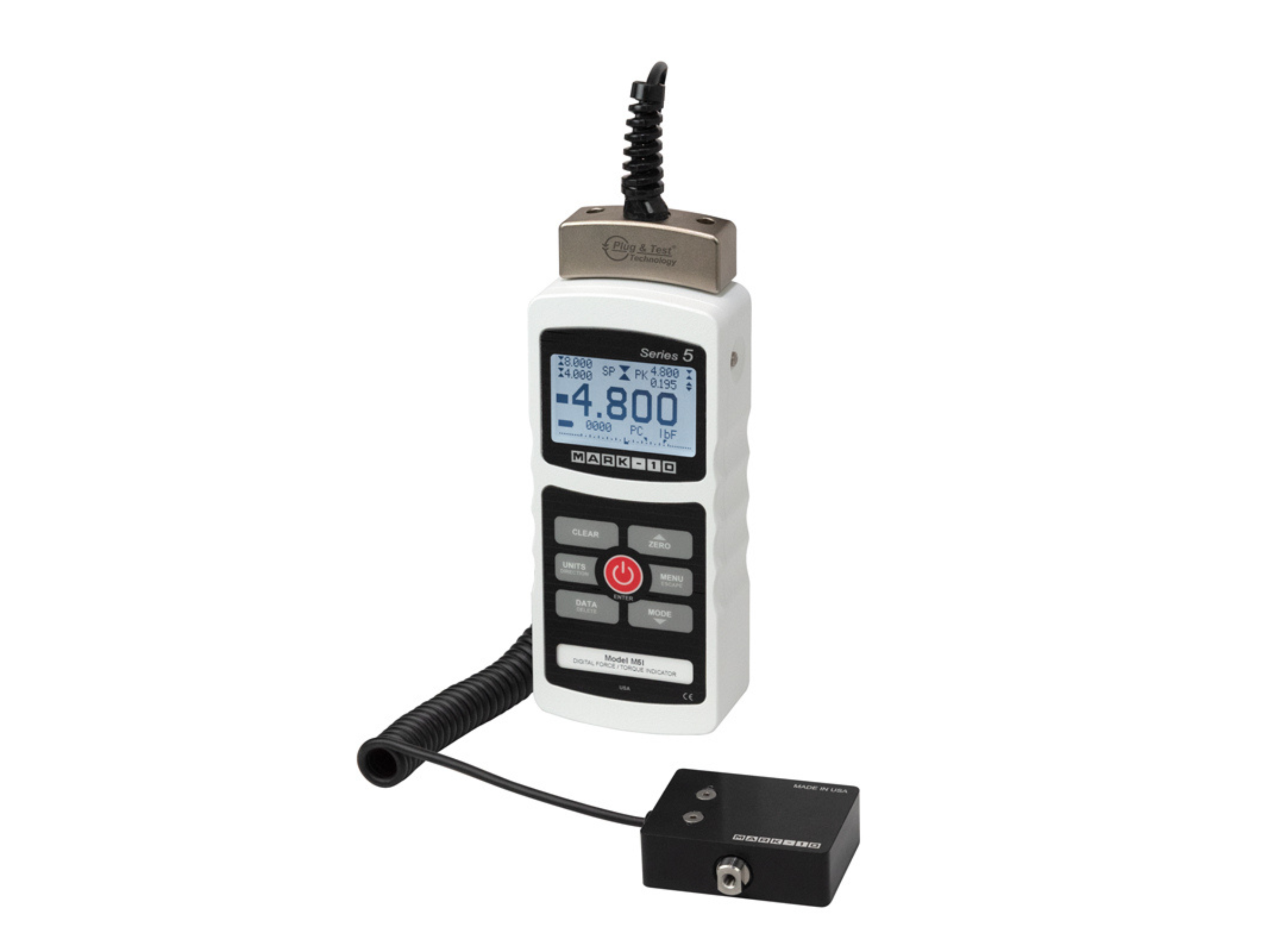 Mark-10 PLUG & TEST® Advanced Indicator M5IU