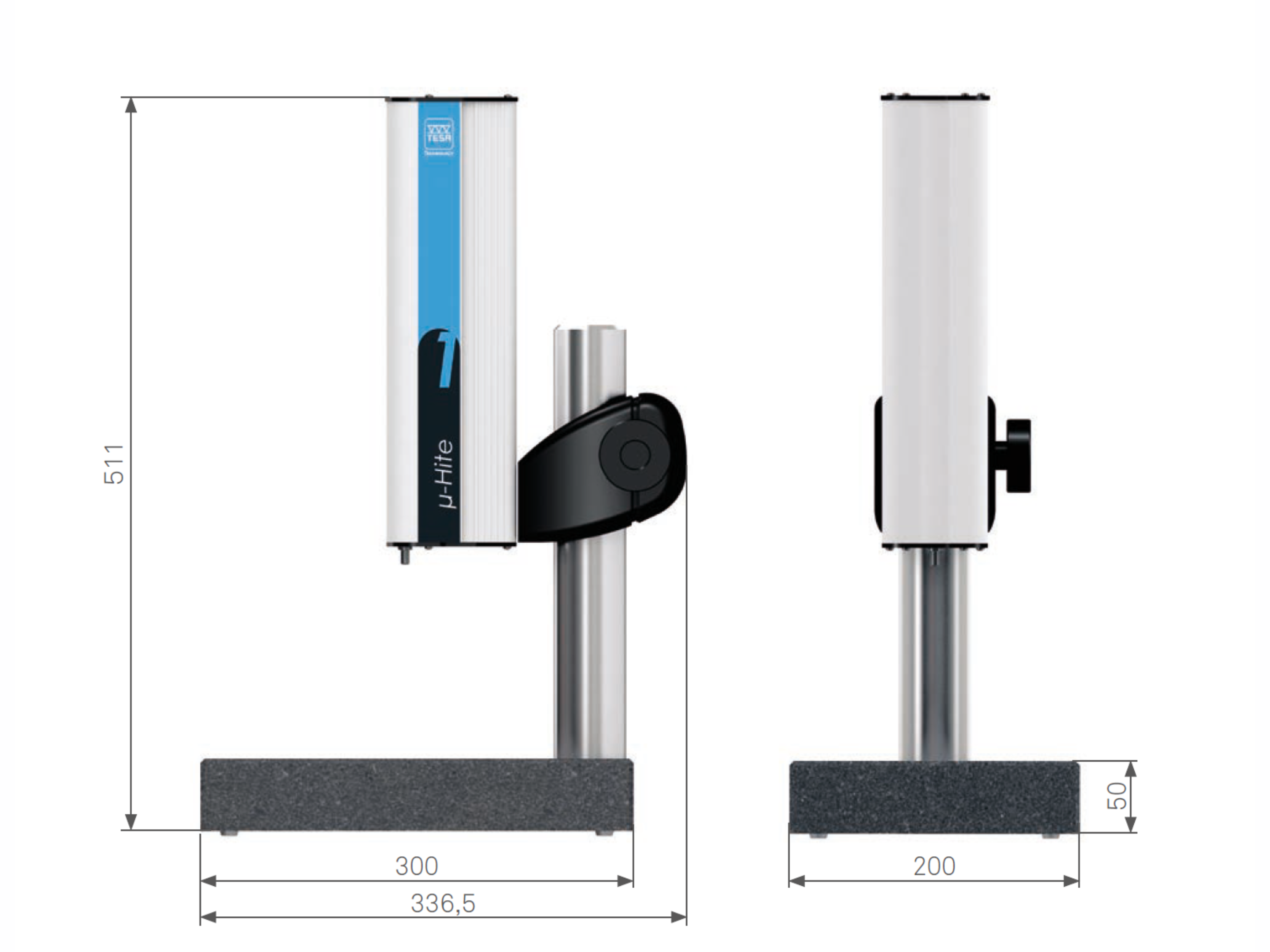 TESA µ-HITE Measuring Station without Stand 00730502