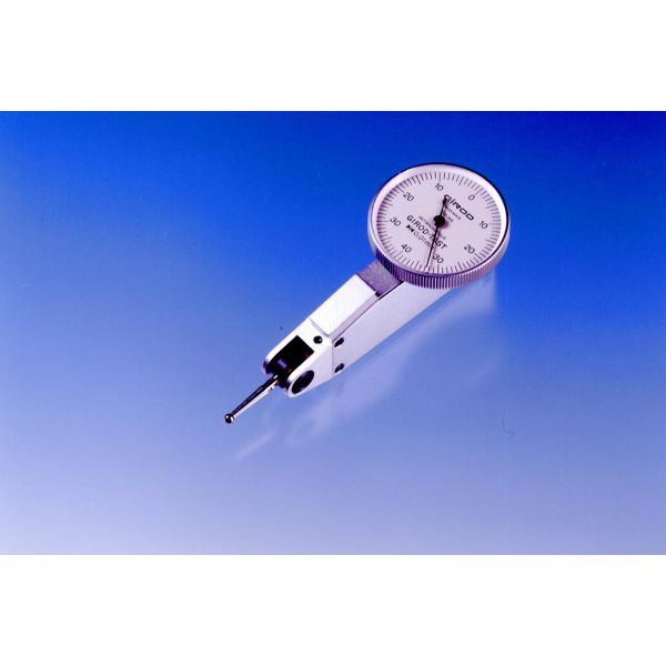 Girod GT1252 Lever Dial Indicator Horizontal Type, Graduation 0.01mm, Range 0.8mm, Manufactured in Switzerland
