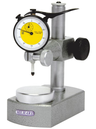 MILHARD Stands C-8 Round base 60mm diameter Hardened, tempered & precision ground tool steel Vertical Range 90mm Pillar 25mm