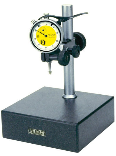 MILHARD Granite Comparator Stand C-22 Base 150 x 150mm Vertical range 120mm