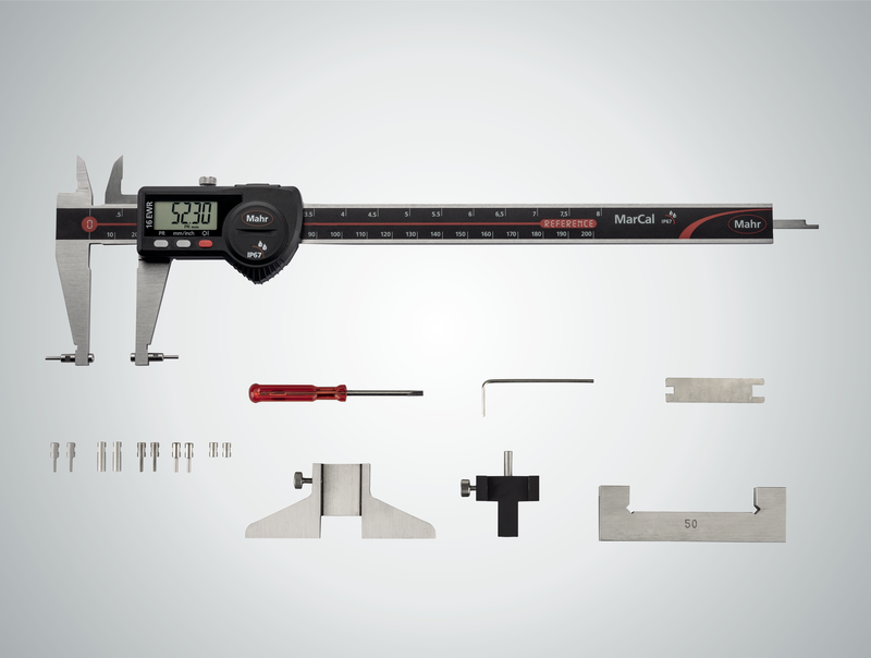 Mahr 16EWR-V Digital Universal Caliper IP67 0-200mm/0-8" 4118807