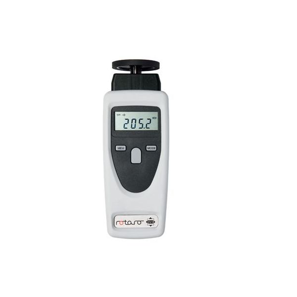 RHEINTACHO Digital Hand Tachometer Rotaro Measuring range 1-99999 min-1 RPM, Style optical / mechanical, A5-1000