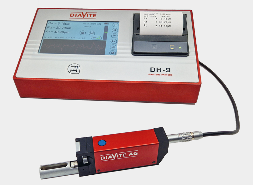 Diavite Roughness tester DH9 with external pickup VHF and tracer SH, DH-9/VHF