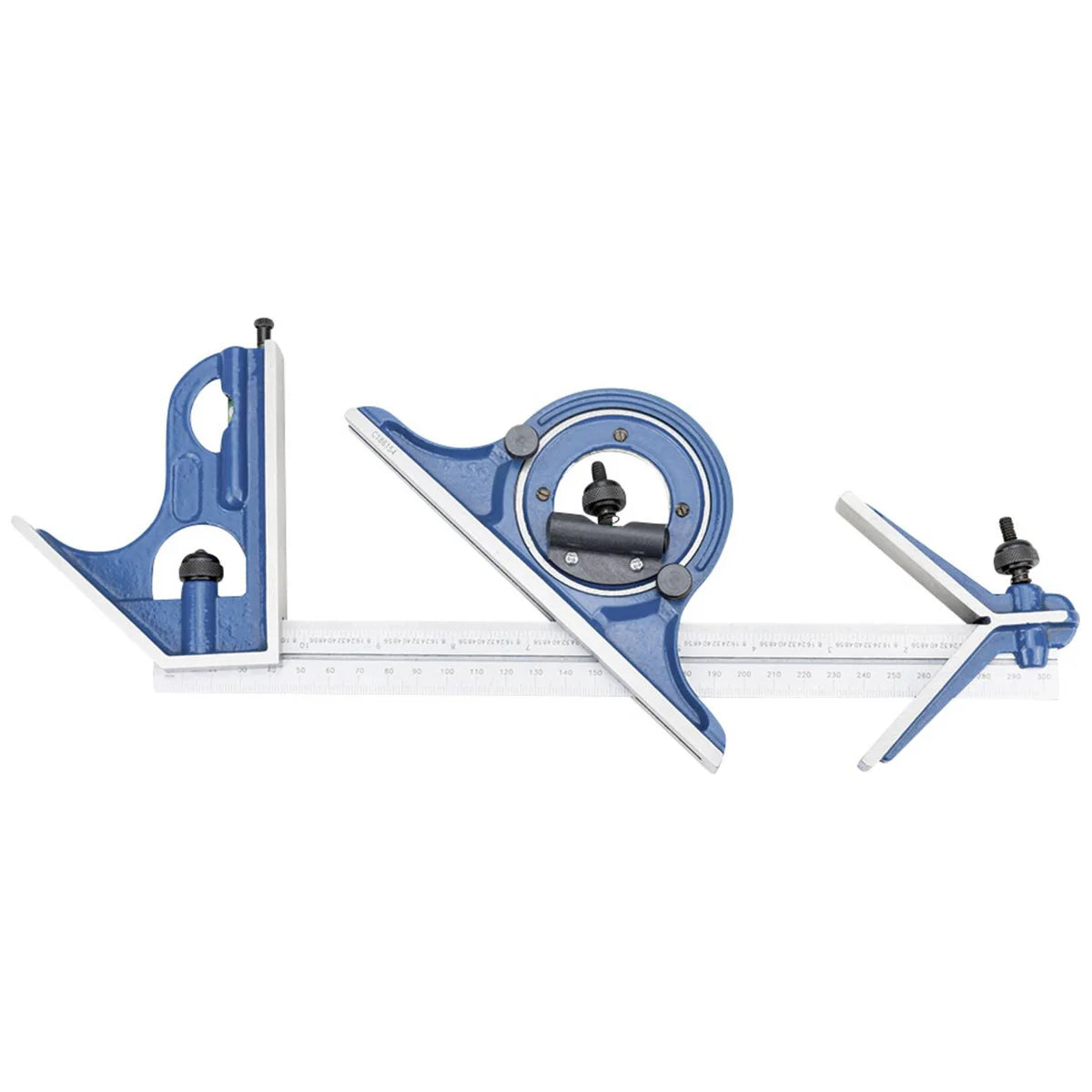 Dasqua 1012-2010 Combination square set Product size (length): 352 mm 4-piece 2278-180