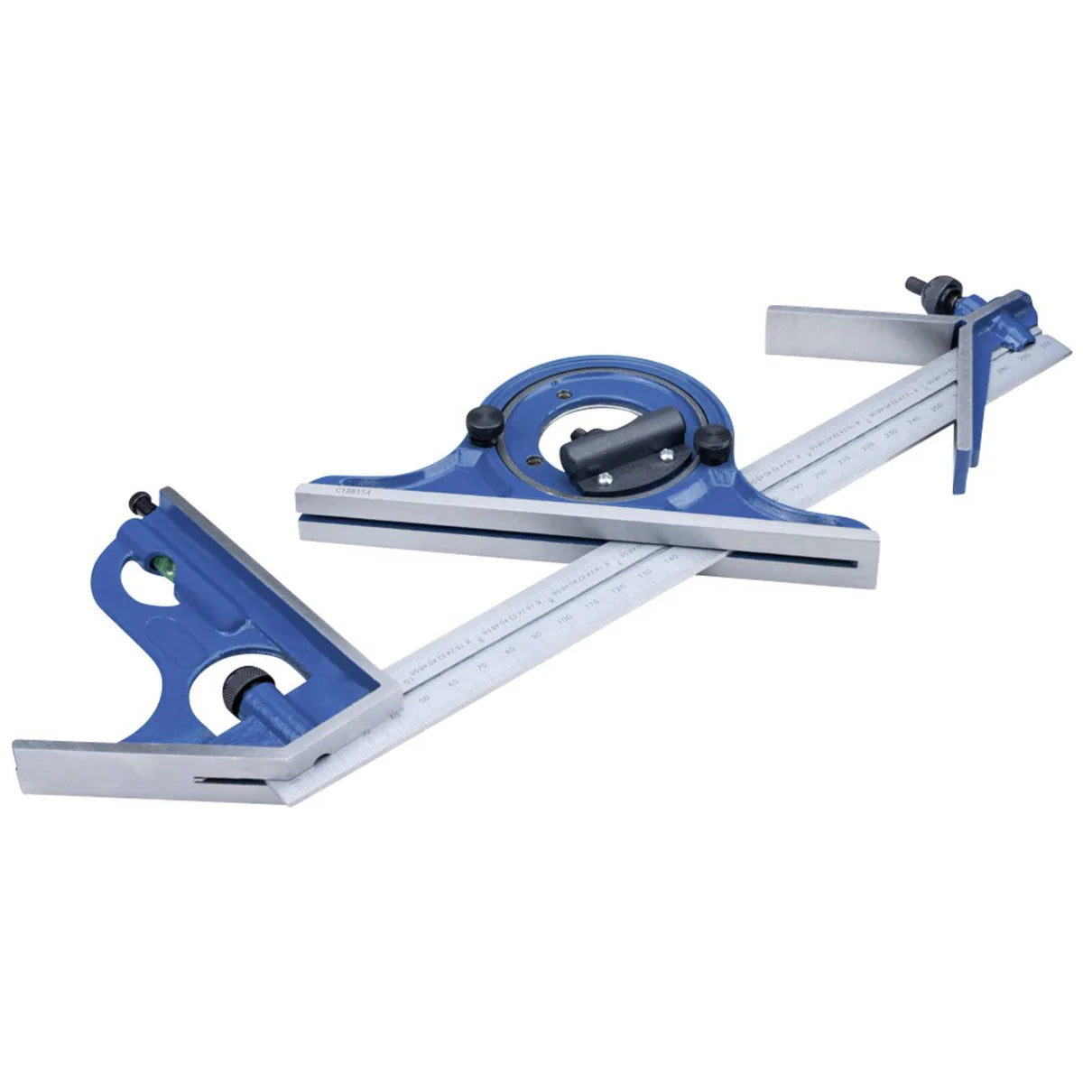 Dasqua 1012-2010 Combination square set Product size (length): 352 mm 4-piece 2278-180