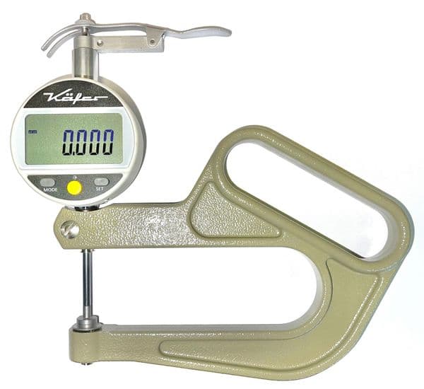 Käfer FD100/25 (0.001mm) Digital Thickness Gauge 100mm Jaw 0-25mm (0-1″)