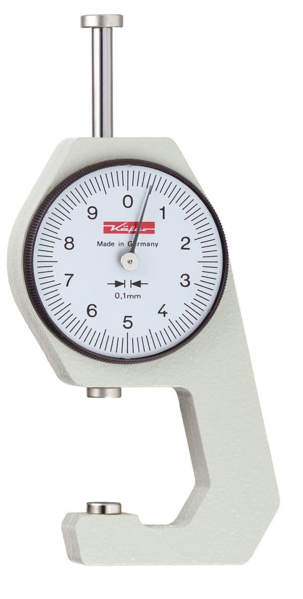 KAFER Pocket Dial Thickness Gauge K 15/2 - Reading: 0.1 mm