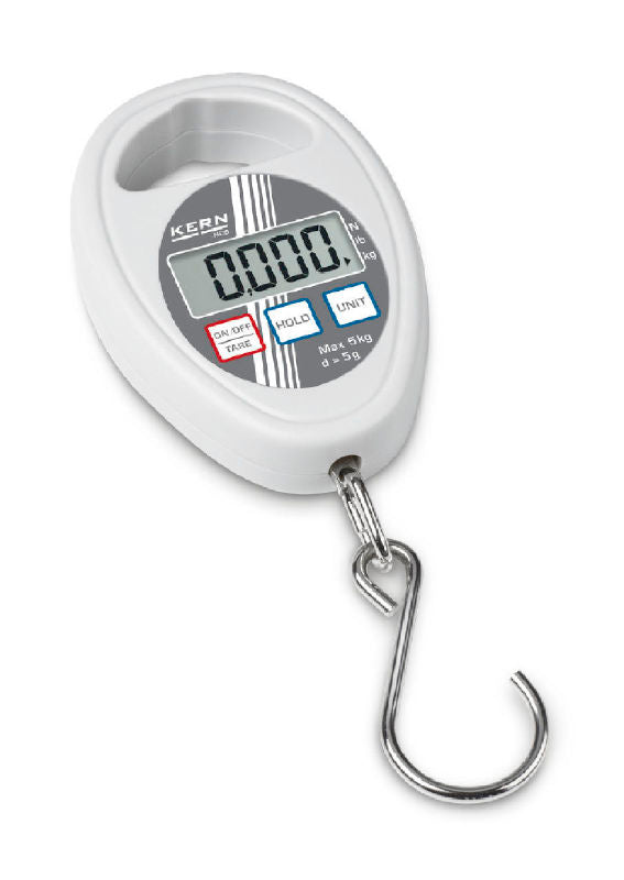 Kern HDB Hanging Scales HDB 6K-3XL Range 6kg, Reading 5g