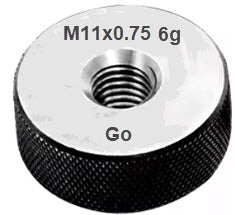 Metric Thread Ring Gauges (Go) Code No P9024-G11-4 Size M11x0.75 With UKAS Certificate of Calibration
