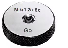Metric Thread Ring Gauges (Go) Code No P9024-G9-1 Size M9x1.25 With UKAS Certificate of Calibration